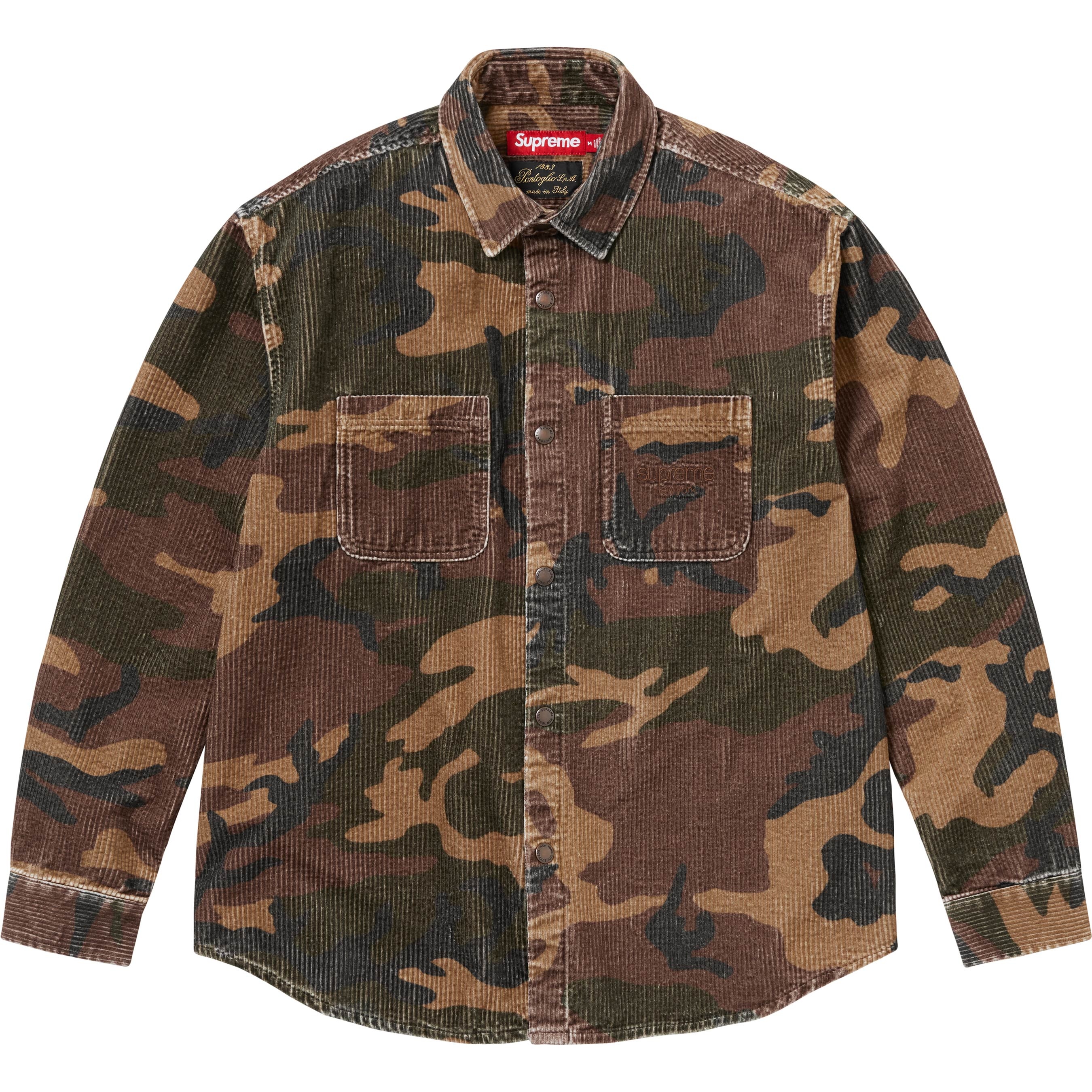 Wide Wale Corduroy Snap Shirt view 3